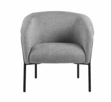 Кресло SIGNAL CLOVER Brego 07 серый/черный Кресло SIGNAL CLOVER Brego 07 серый/черный