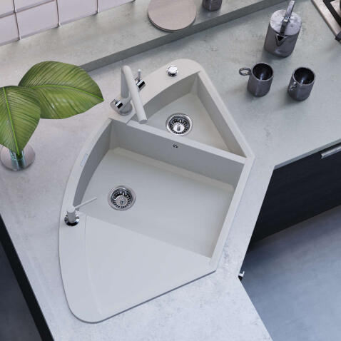 Кухонная мойка Omoikiri Sakaime 105C-WH Tetogranit/белый