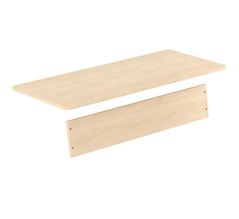 Комплект столешниц Sheffilton SHT-TT47 120x50 ЛДСП 16 мм, береза