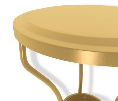 Стол журнальный Sheffilton SHT-CT10-1 золото