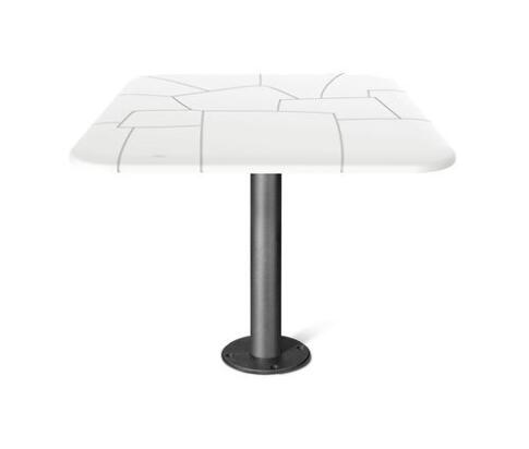 Стол Sheffilton SHT-TU13/TT30 83/83 черный муар/белый