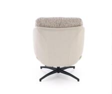 Комплект HALMAR KRONOS (кресло+подставка для ног) бежевый/разноцветный Комплект HALMAR KRONOS (кресло+подставка для ног) бежевый/разноцветный