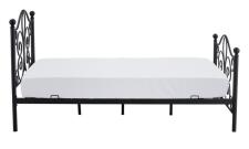 Кровать HALMAR PANAMA черный, 120/200