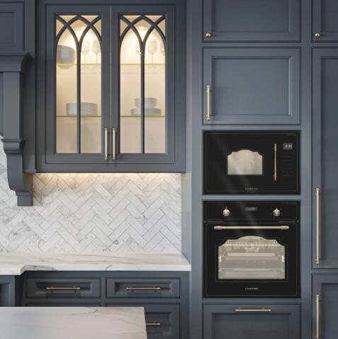 Микроволновая печь MEFERI MMO6025BK RETRO