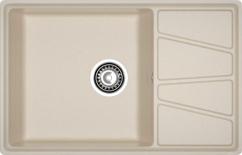Кухонная мойка GRANFEST VERTEX V-780L кашемир
