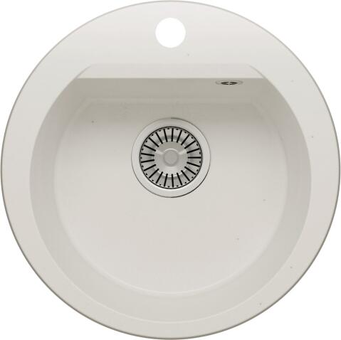 Мойка POLYGRAN ATOL 460 белый хлопок №36