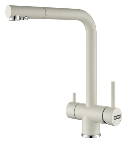 Смеситель для кухни ARFEKA GEMINIA 331 (белый)