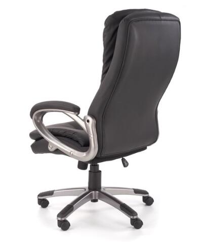 Кресло компьютерное HALMAR PRESTON черный/серебристый