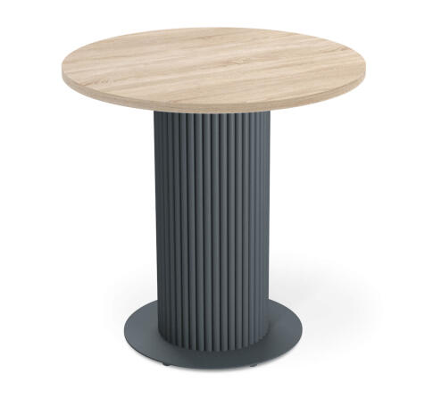 Стол Sheffilton SHT-TU69/TT 80 ЛДСП антрацит/дуб сонома