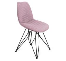 Стул Sheffilton SHT-ST29-C22/S113 розовый зефир/черный муар