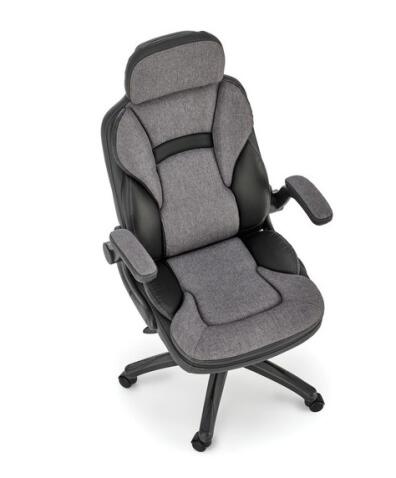 Кресло компьютерное HALMAR VALERIO черный/серый