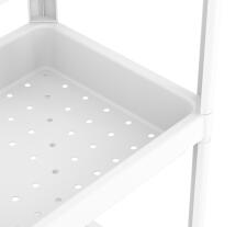 Стеллаж Sheffilton SHT-SS25-4 белый