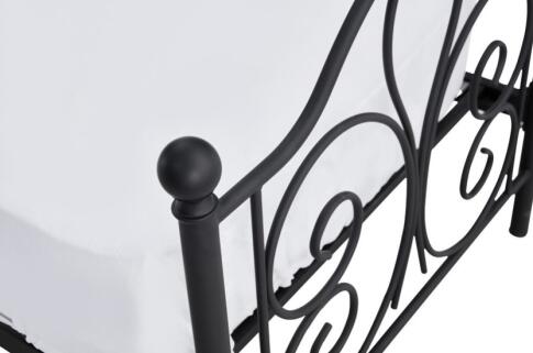 Кровать HALMAR PANAMA черный, 90/200