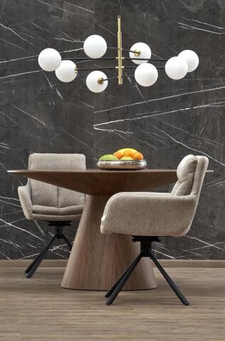 Стол обеденный HALMAR HENDERSON ореховый 136