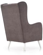 Кресло HALMAR CHESTER темно-серый (ножки натуральные)