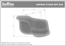 Сидение Sheffilton SHT-ST31-ШЛ пастельно-синий