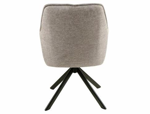 Стул SIGNAL NOTTI Brego 07 серый/черный, поворотный