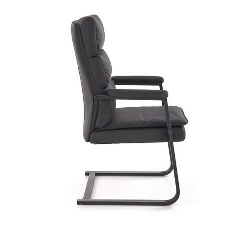 Кресло компьютерное HALMAR ADRIANO SKID черный