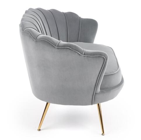 Софа HALMAR AMORINITO XL серый/золотой