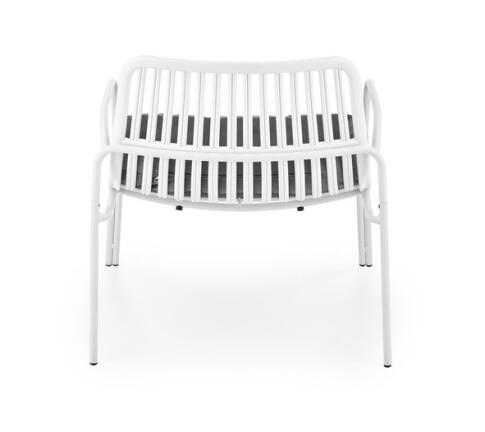 Кресло HALMAR MELBY белый/серый