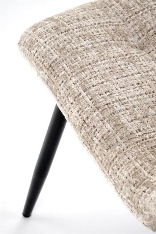 Стул HALMAR K547 бежевый/черный