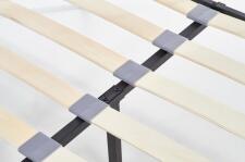 Кровать HALMAR LINDA черный, 120/200