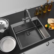 Мойка ZORG ZRN 5055 PREMIUM PVD Gunblack