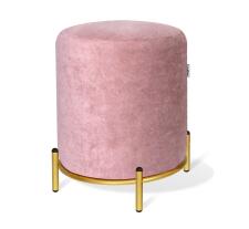 Банкетка Sheffilton SHT-B6 артикул Б-13 пыльная роза/золото