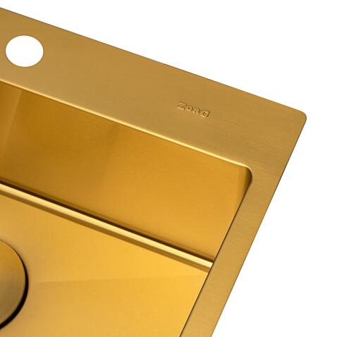 Мойка ZORG ZRN 5055 PREMIUM PVD Gold