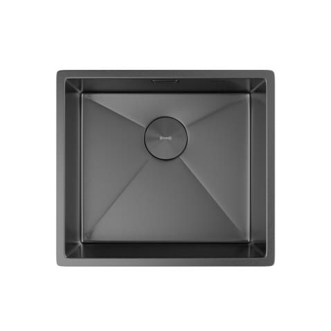 Мойка ZORG ZEROX 49 U / IF PVD GUNBLACK