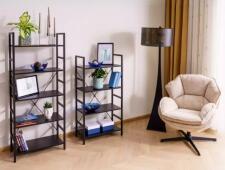 Стеллаж SIGNAL LOFT R5 черный 146/60