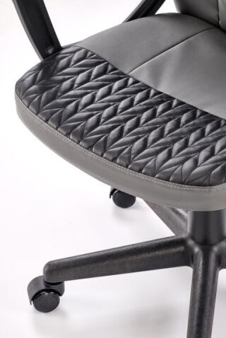 Кресло компьютерное HALMAR BJORN черный/серый