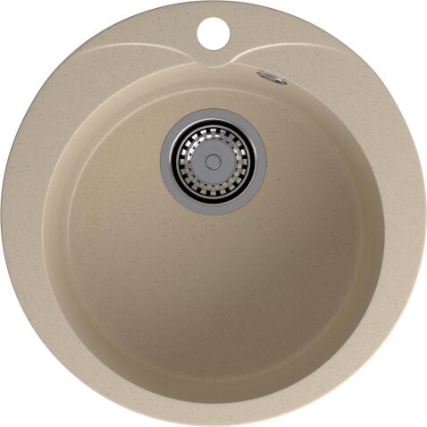 Кухонная мойка GRANFEST RONDO R-480 кашемир