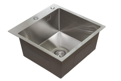 Кухонная мойка из нержавейки BLANTEK LS-5050S Brushed (+ 500B40S)