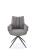 Стул HALMAR K579 серый/черный, поворотный