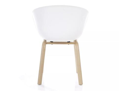 Стул SIGNAL EGO белый/дуб