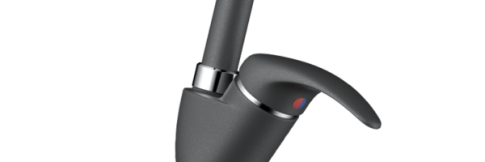 Смеситель для кухни Omoikiri Umi-BL черный