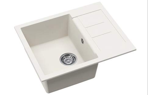 Мойка кухонная AQUASANITA Rock SQR 102 710 AW alba