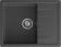 Кухонная мойка GRANFEST QUADRO Q-650L графит
