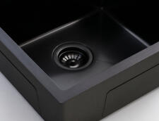 Кухонная мойка из нержавейки BLANTEK LS-5050STB Stone texture black