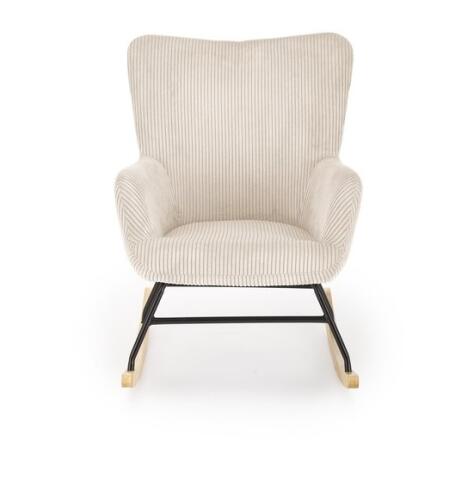 Кресло-качалка HALMAR BELMIRO кремовый