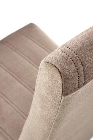 Стул HALMAR DIEGO 2 Monolith 09 бежевый/черный