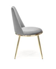 Стул HALMAR K460 серый/золотой