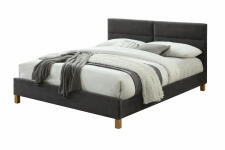 Кровать SIGNAL SIERRA tap. 150 серый/дуб, 160/200