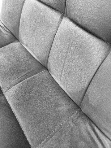 Стул ВВР Бостон графит/черный, велюр