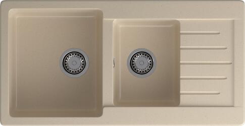 Кухонная мойка GRANFEST PRACTIK P-980KL кашемир
