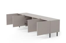 Тумба под теле/видео аппаратуру HALMAR PAXOS RTV-1 200 кашемир/черный