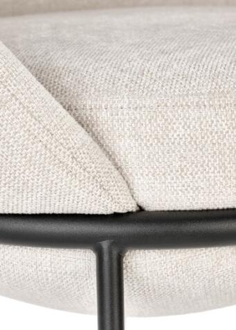 Стул HALMAR K482 бежевый/черный