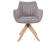 Стул SIGNAL AZALIA D Brego 07 серый/дуб, поворотный