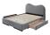 Кровать HALMAR AMBER серый, 160/200